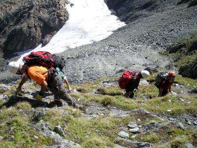 015-Abstieg von der Oestlichen Knotenspitze